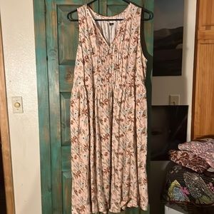 Universal thread size large mid calf dress